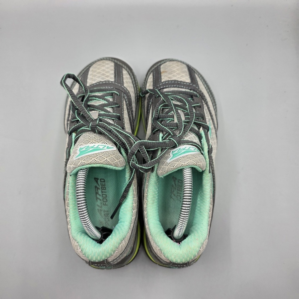 Altra Provisioness Running Shoes Womens 6.5 Gray Green Sneakers Athletic Walking - Picture 6 of 13